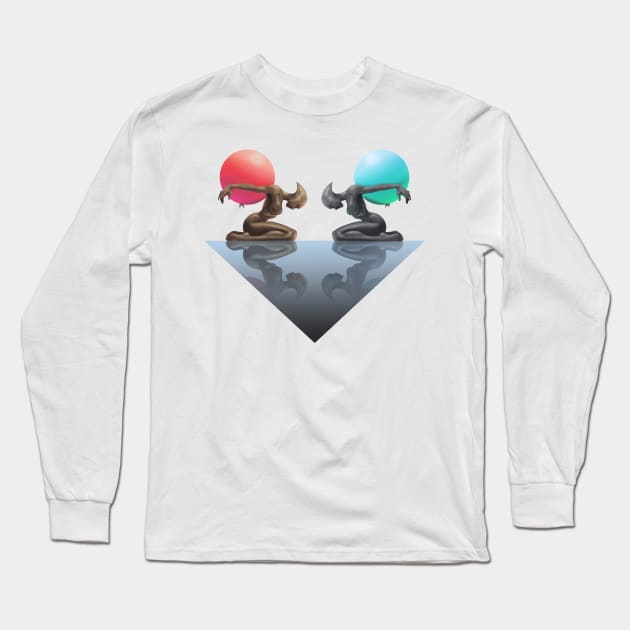 Cradle Long Sleeve T-Shirt by Waveloop